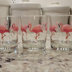 Ikea Sommarfint flamingo tumblers